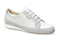 chaussure mephisto lacets bretta gris clair